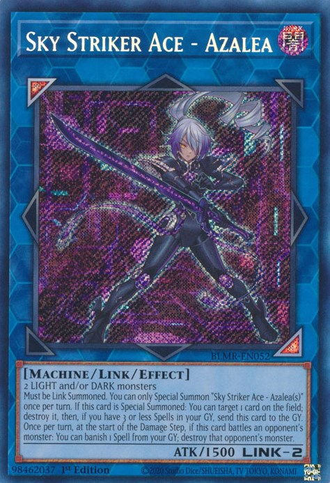 Sky Striker Ace - Azalea [BLMR-EN052] Secret Rare | Enigma On Main