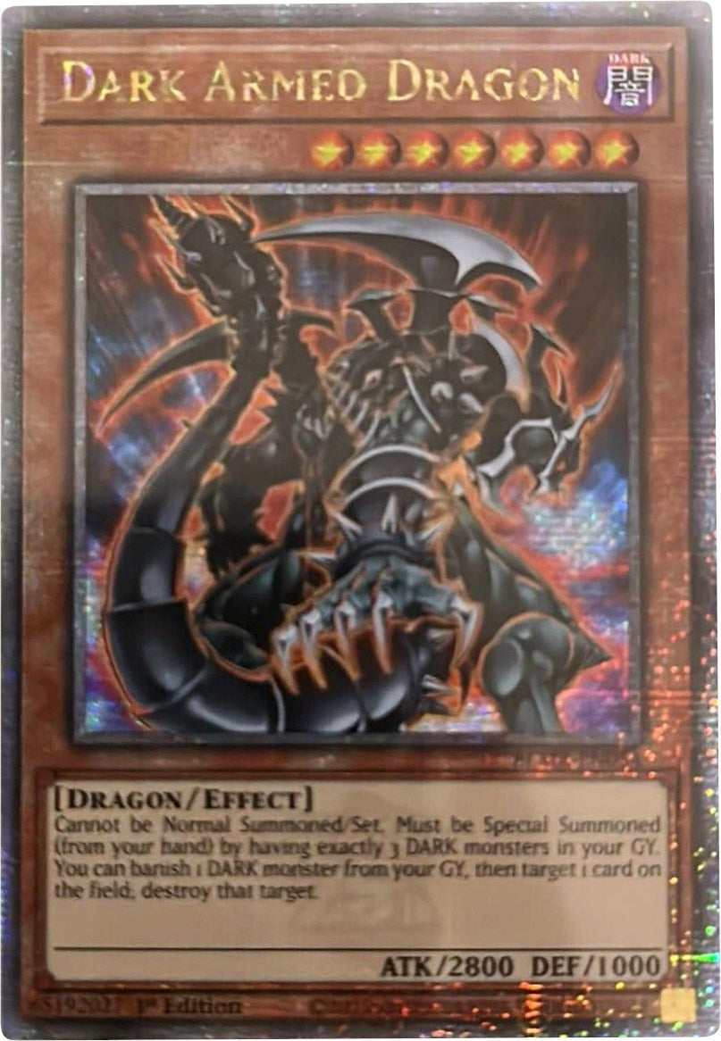 Dark Armed Dragon [BLMR-EN054] Quarter Century Secret Rare | Enigma On Main