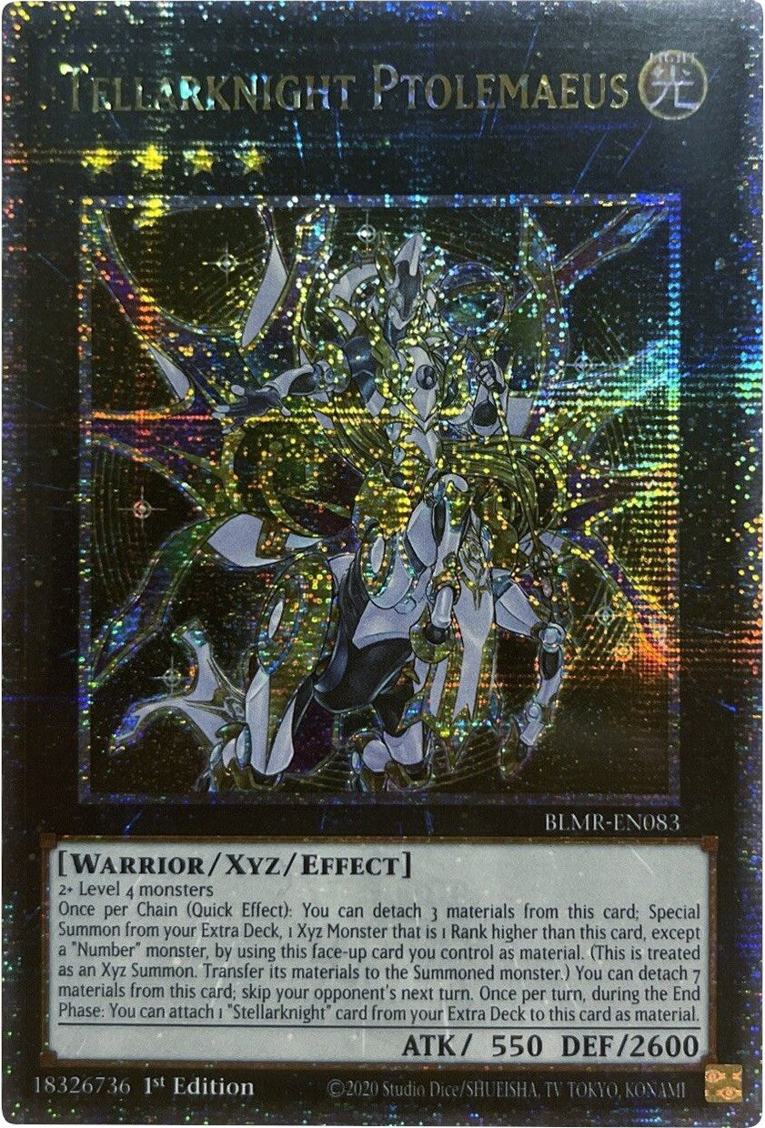 Tellarknight Ptolemaeus [BLMR-EN083] Quarter Century Secret Rare | Enigma On Main