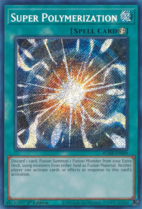 Super Polymerization [BLMR-EN089] Secret Rare | Enigma On Main