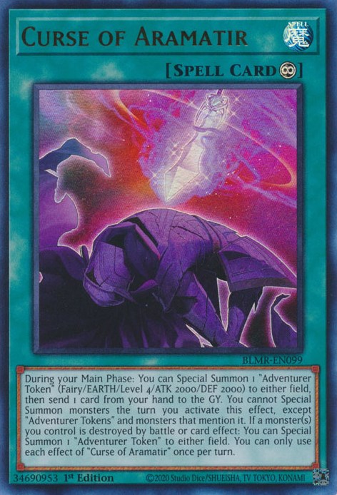 Curse of Aramatir [BLMR-EN099] Ultra Rare | Enigma On Main