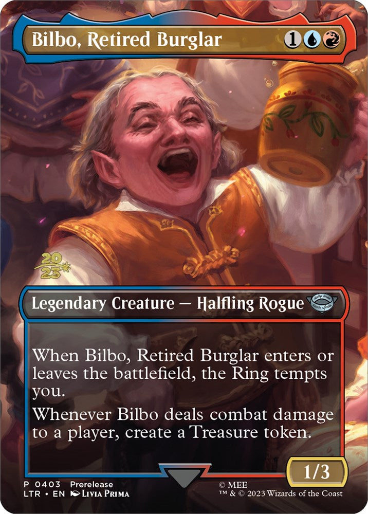 Bilbo, Retired Burglar [The Lord of the Rings: Tales of Middle-Earth Prerelease Promos] | Enigma On Main