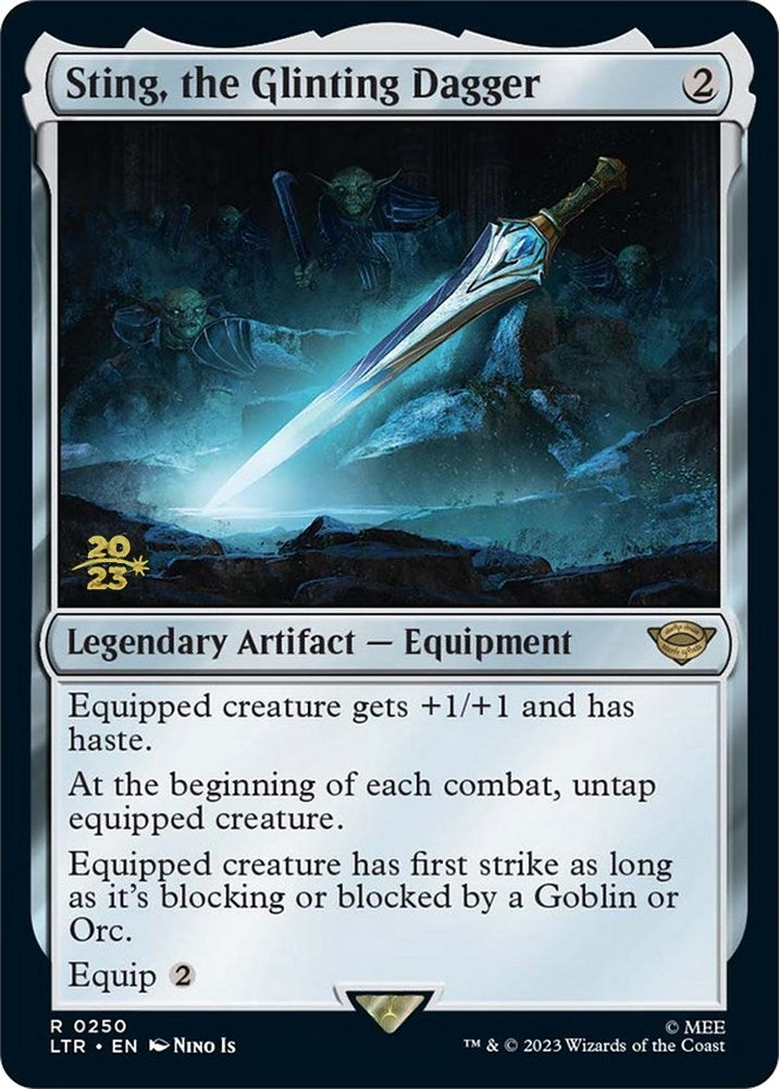 Sting, the Glinting Dagger [The Lord of the Rings: Tales of Middle-Earth Prerelease Promos] | Enigma On Main