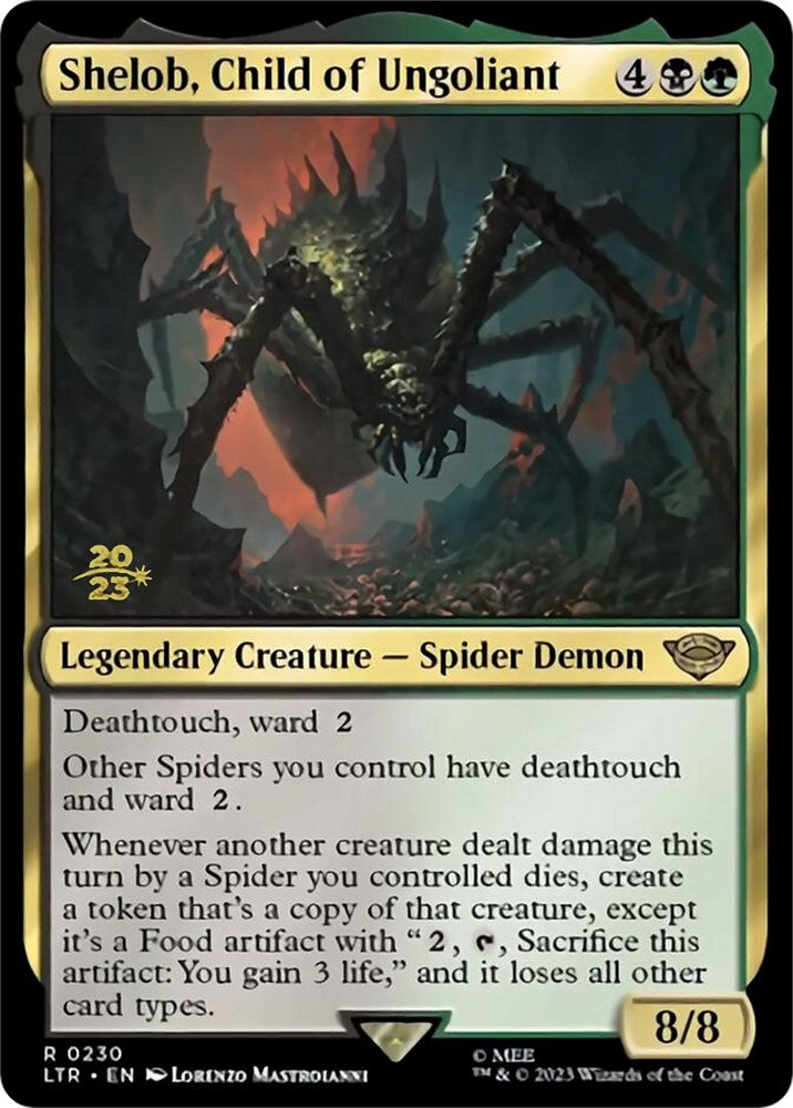 Shelob, Child of Ungoliant [The Lord of the Rings: Tales of Middle-Earth Prerelease Promos] | Enigma On Main