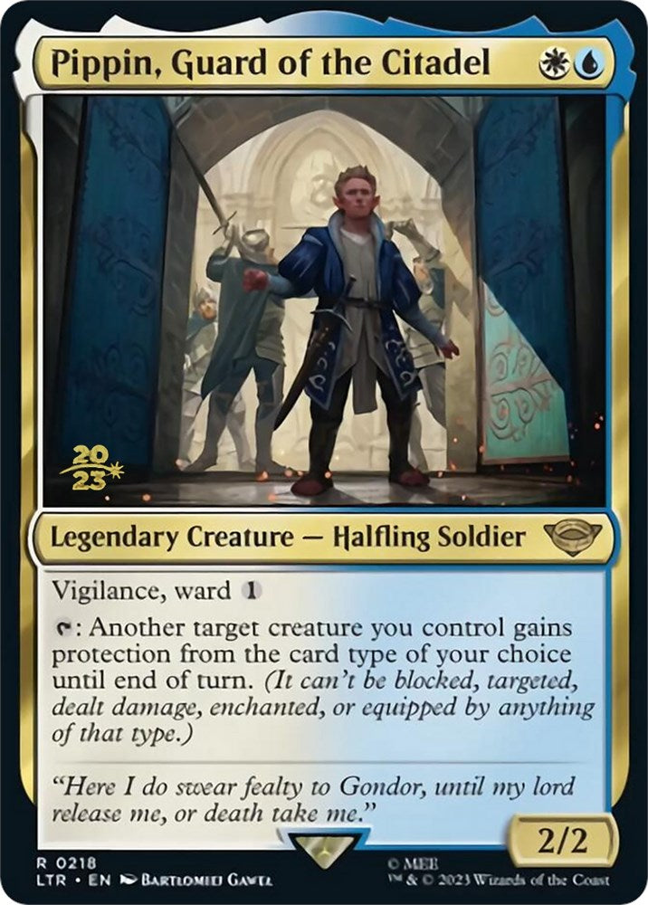 Pippin, Guard of the Citadel [The Lord of the Rings: Tales of Middle-Earth Prerelease Promos] | Enigma On Main