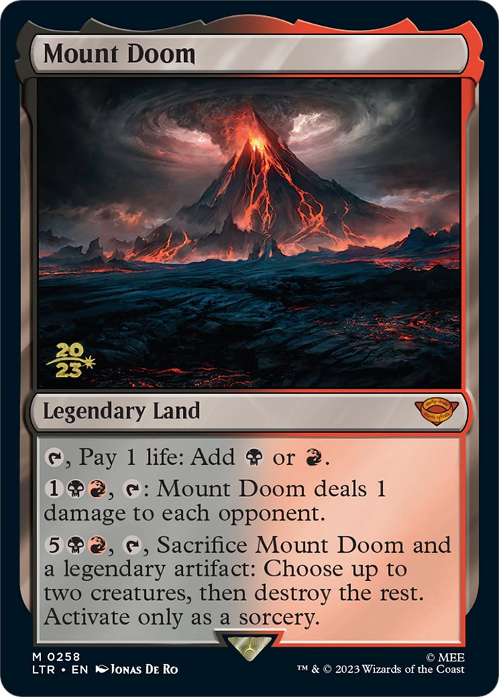 Mount Doom [The Lord of the Rings: Tales of Middle-Earth Prerelease Promos] | Enigma On Main