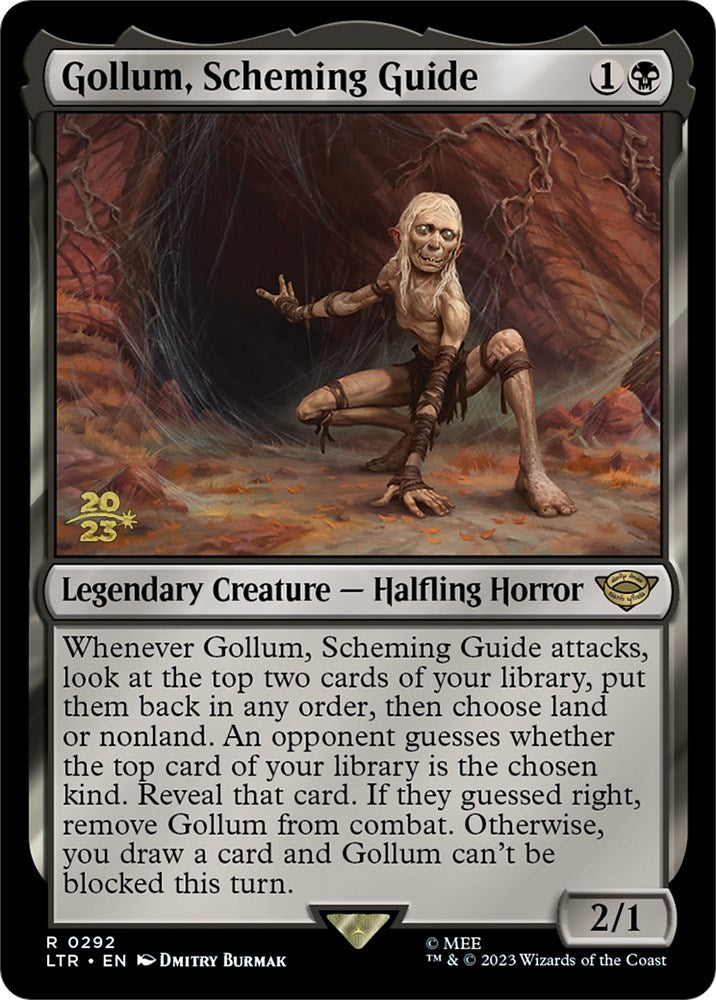 Gollum, Scheming Guide [The Lord of the Rings: Tales of Middle-Earth Prerelease Promos] | Enigma On Main