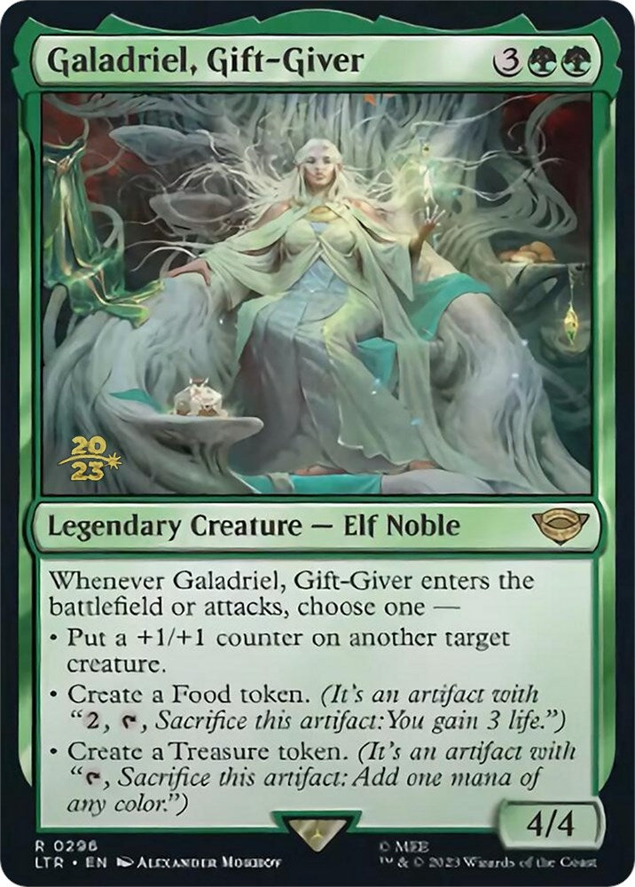 Galadriel, Gift-Giver [The Lord of the Rings: Tales of Middle-Earth Prerelease Promos] | Enigma On Main