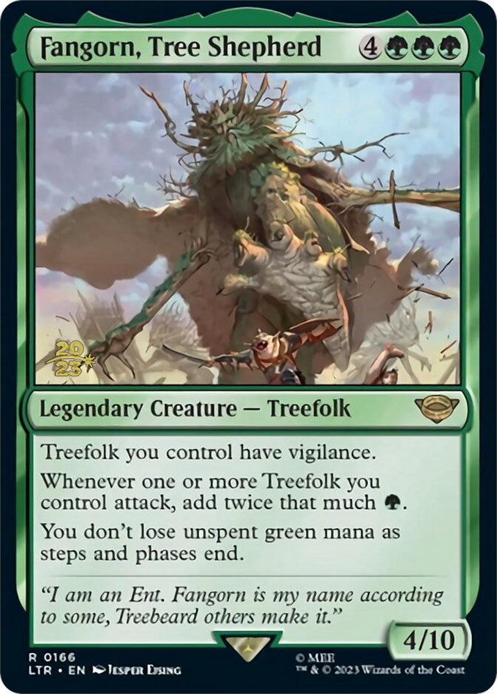 Fangorn, Tree Shepherd [The Lord of the Rings: Tales of Middle-Earth Prerelease Promos] | Enigma On Main