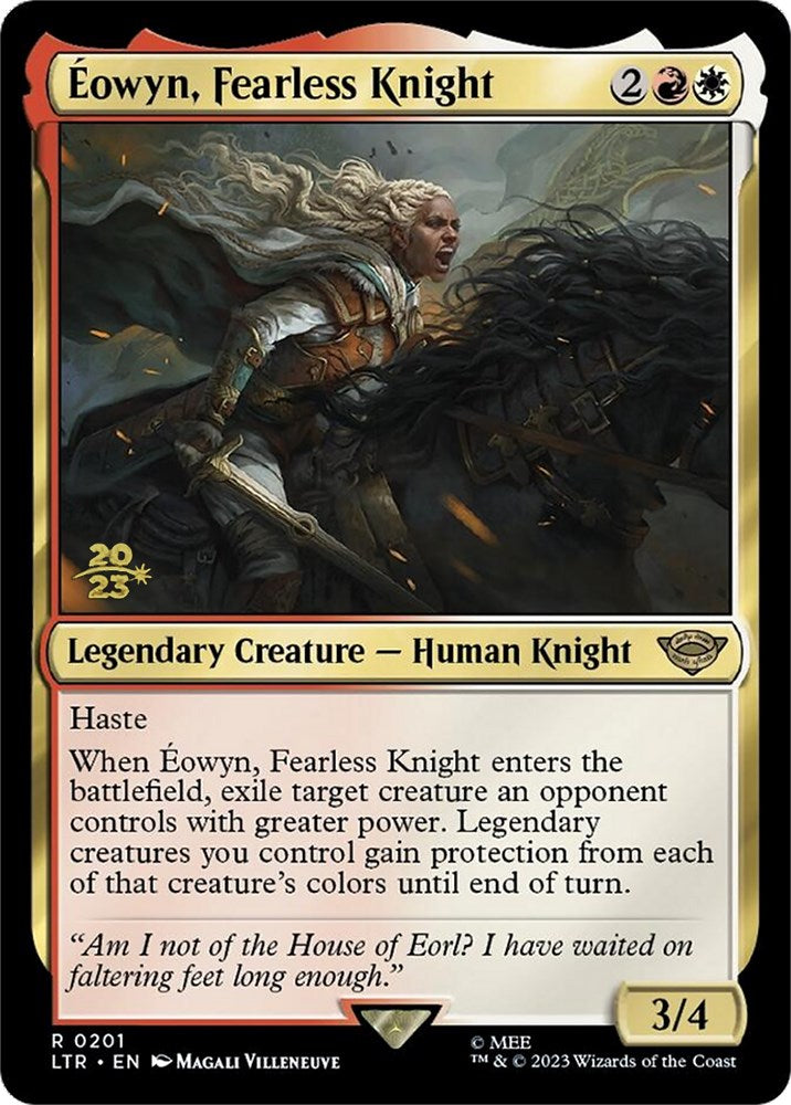 Eowyn, Fearless Knight [The Lord of the Rings: Tales of Middle-Earth Prerelease Promos] | Enigma On Main