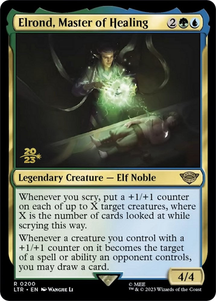 Elrond, Master of Healing [The Lord of the Rings: Tales of Middle-Earth Prerelease Promos] | Enigma On Main