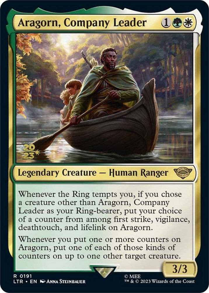 Aragorn, Company Leader [The Lord of the Rings: Tales of Middle-Earth Prerelease Promos] | Enigma On Main