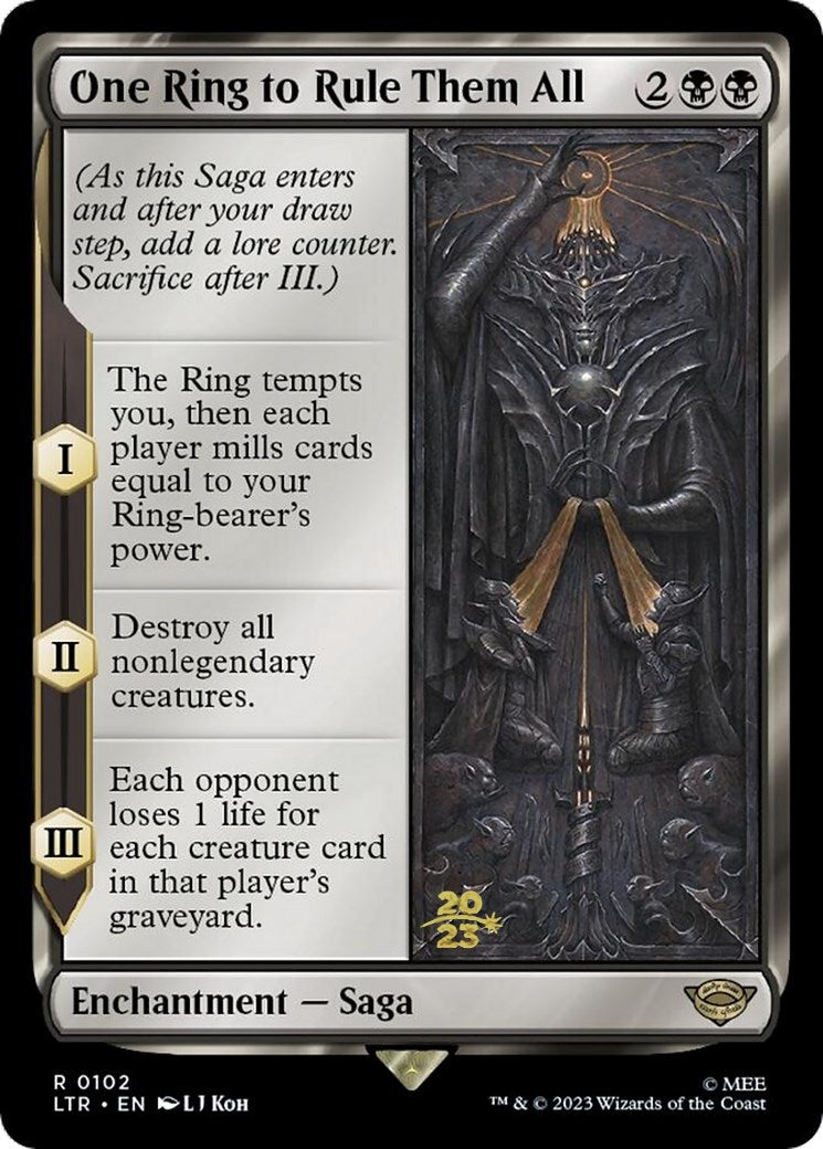 One Ring to Rule Them All [The Lord of the Rings: Tales of Middle-Earth Prerelease Promos] | Enigma On Main