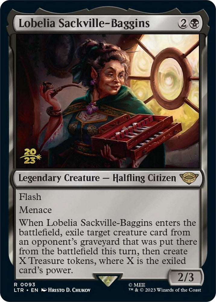 Lobelia Sackville-Baggins [The Lord of the Rings: Tales of Middle-Earth Prerelease Promos] | Enigma On Main