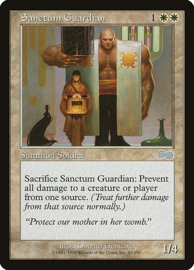 Sanctum Guardian [Urza's Saga] | Enigma On Main