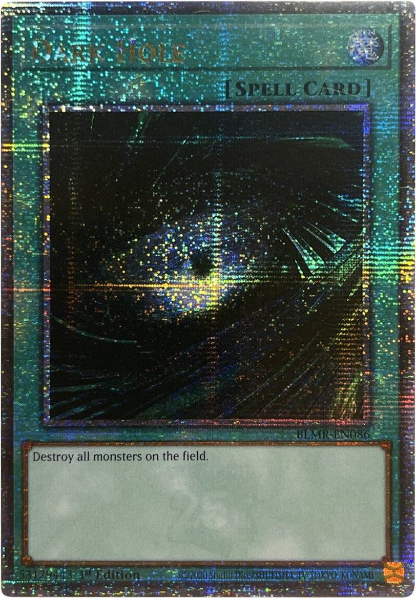 Dark Hole [BLMR-EN086] Quarter Century Secret Rare | Enigma On Main