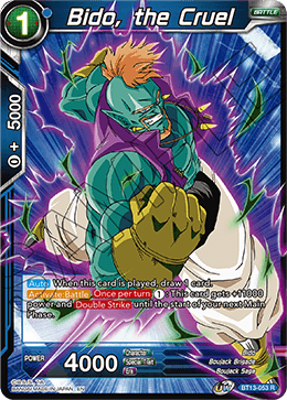 Bido, the Cruel (Rare) [BT13-053] | Enigma On Main