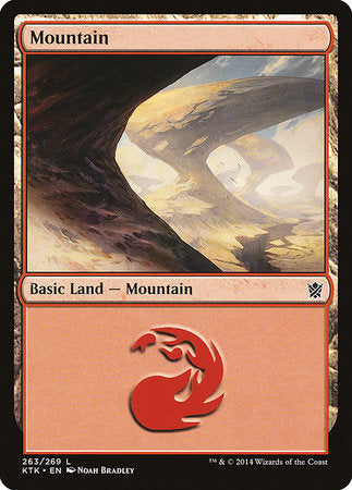 Mountain (263) [Khans of Tarkir] | Enigma On Main