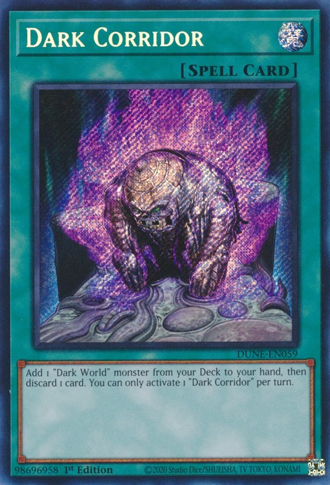 Dark Corridor [DUNE-EN059] Secret Rare | Enigma On Main