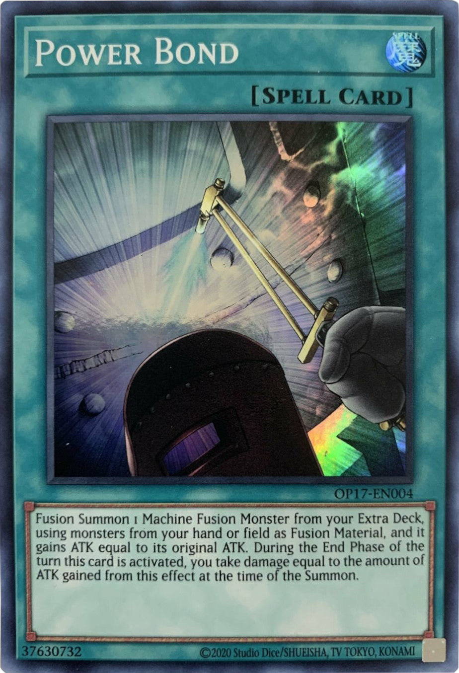 Power Bond [OP17-EN004] Super Rare | Enigma On Main