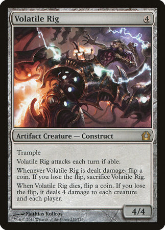 Volatile Rig [Return to Ravnica] | Enigma On Main