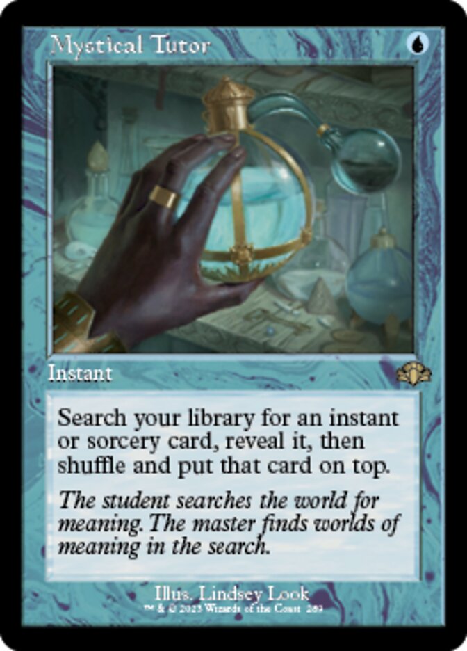 Mystical Tutor (Retro) [Dominaria Remastered] | Enigma On Main