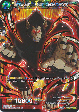 Great Ape Son Goku, Saiyan Instincts (DB1-064) [Dragon Brawl] | Enigma On Main