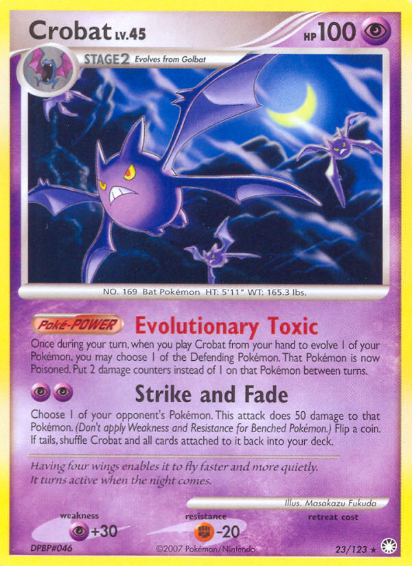 Crobat (23/123) [Diamond & Pearl: Mysterious Treasures] | Enigma On Main