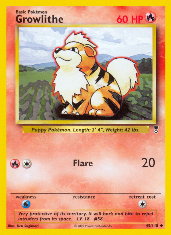 Growlithe (45/110) [Legendary Collection] | Enigma On Main