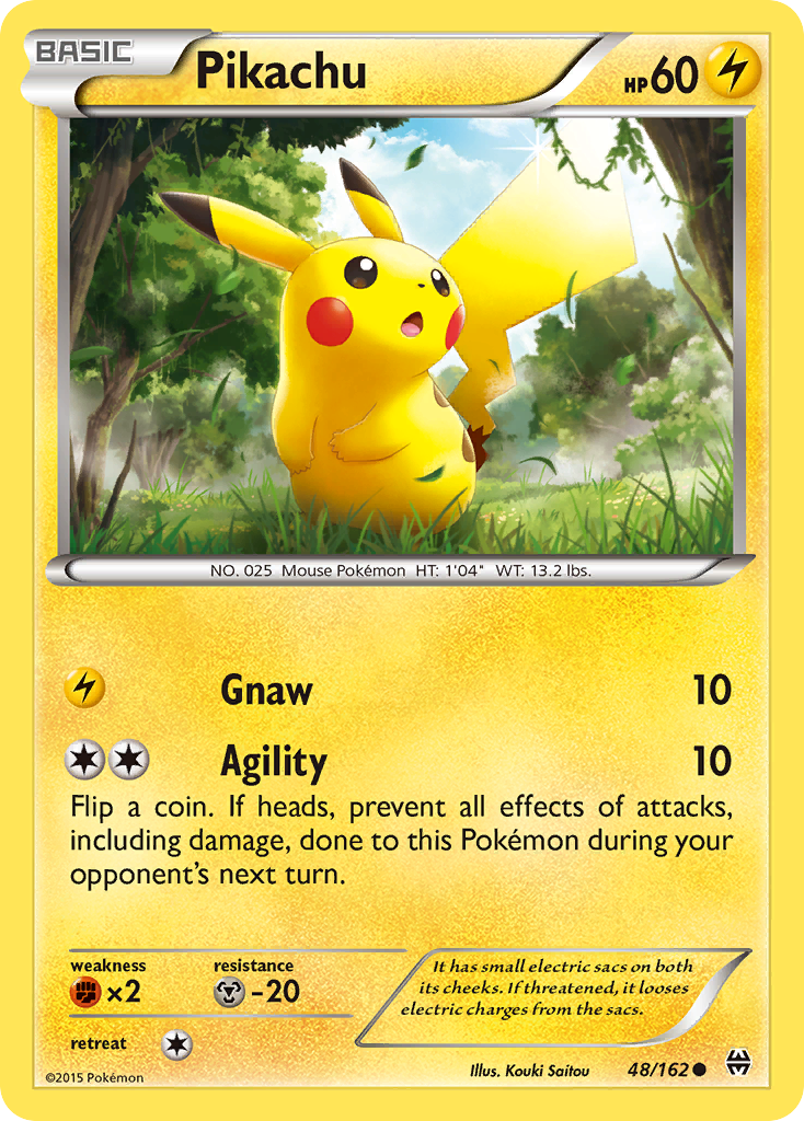 Pikachu (48/162) [XY: BREAKthrough] | Enigma On Main