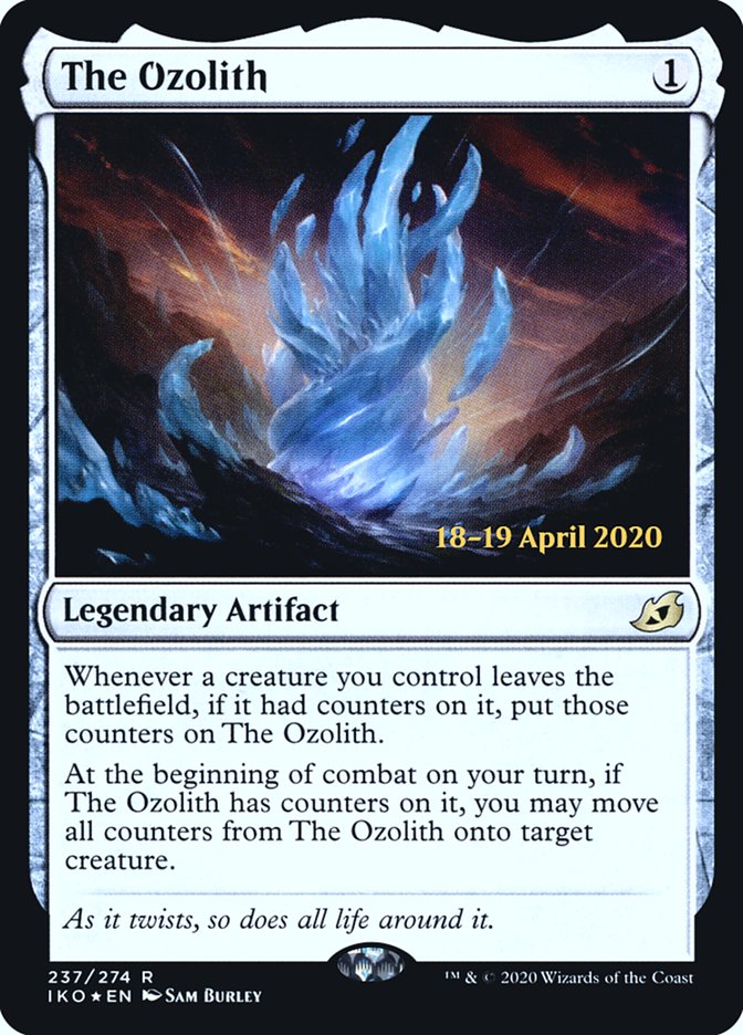 The Ozolith  [Ikoria: Lair of Behemoths Prerelease Promos] | Enigma On Main