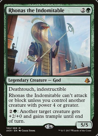 Rhonas the Indomitable [Amonkhet] | Enigma On Main