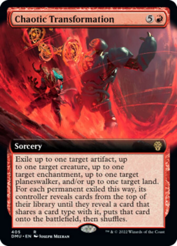 Chaotic Transformation (Extended Art) [Dominaria United] | Enigma On Main