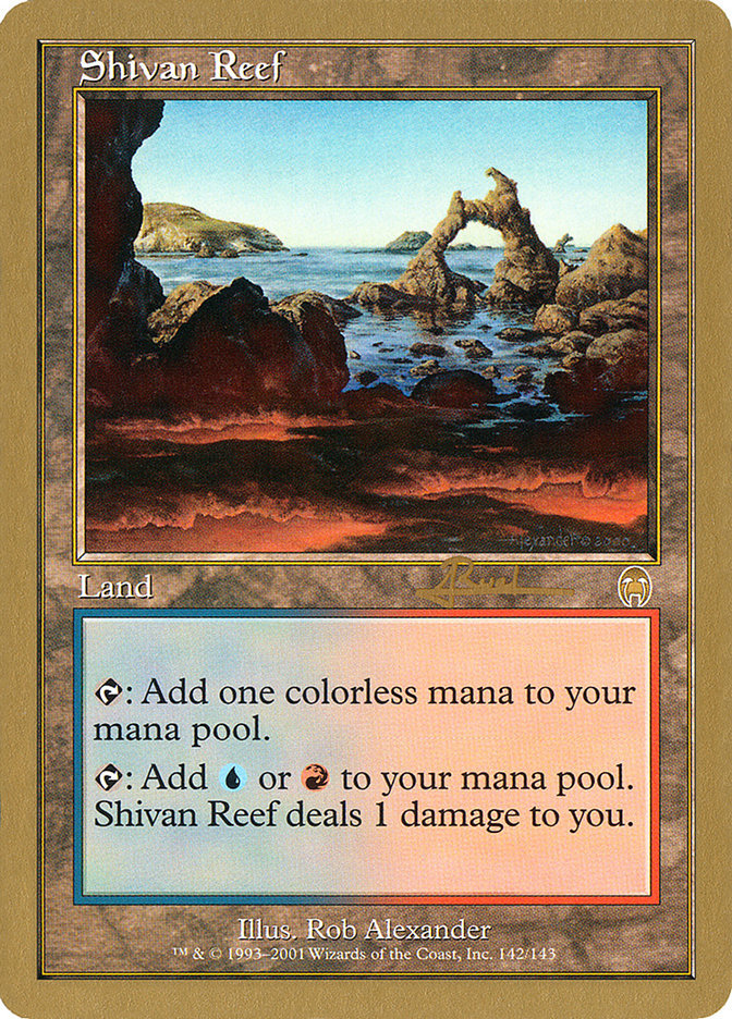 Shivan Reef (Antoine Ruel) [World Championship Decks 2001] | Enigma On Main