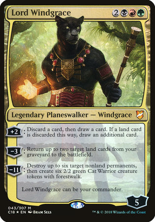 Lord Windgrace (Commander 2018) [Commander 2018 Oversized] | Enigma On Main