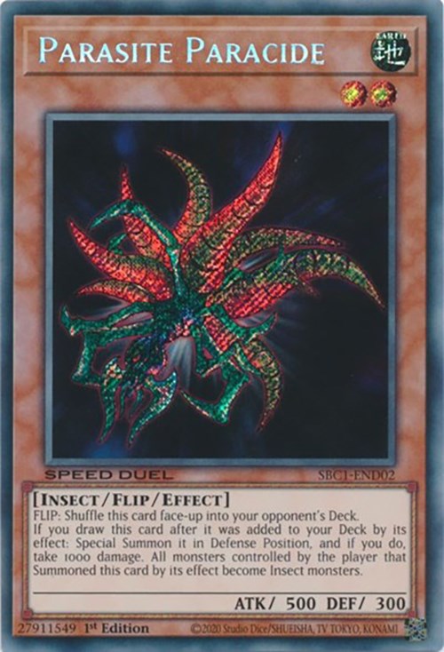 Parasite Paracide [SBC1-END02] Secret Rare | Enigma On Main