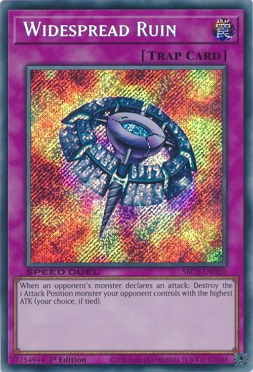 Widespread Ruin [SBC1-END20] Secret Rare | Enigma On Main