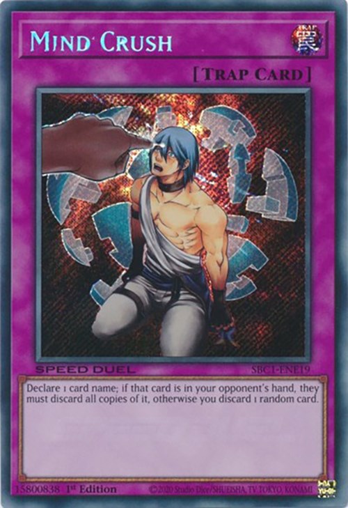 Mind Crush (Secret Rare) [SBC1-ENE19] Secret Rare | Enigma On Main