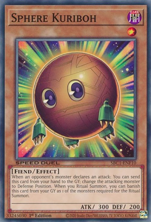 Sphere Kuriboh [SBC1-ENF10] Common | Enigma On Main