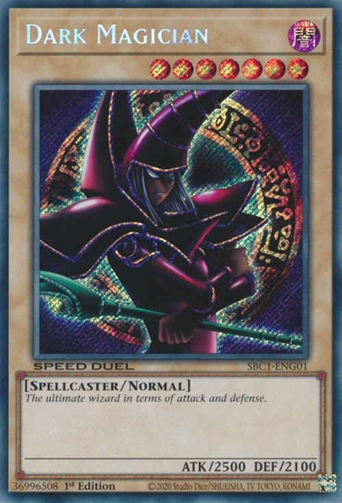 Dark Magician [SBC1-ENG01] Secret Rare | Enigma On Main