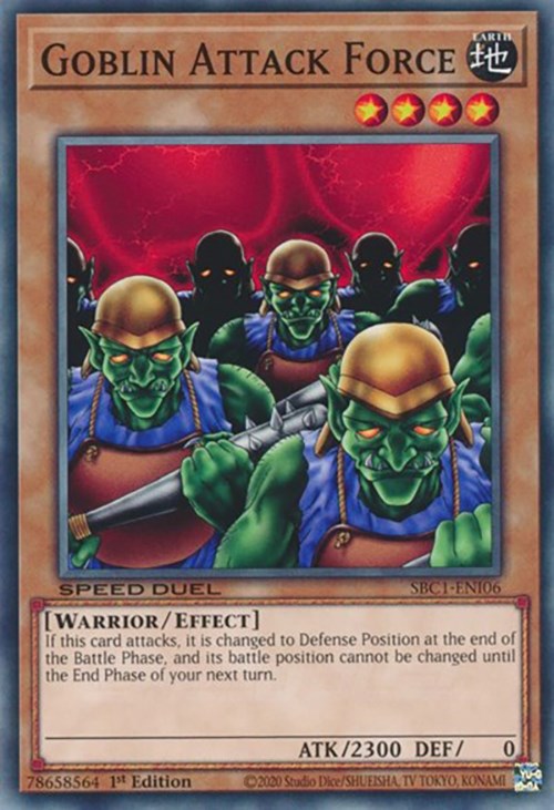 Goblin Attack Force [SBC1-ENI06] Common | Enigma On Main