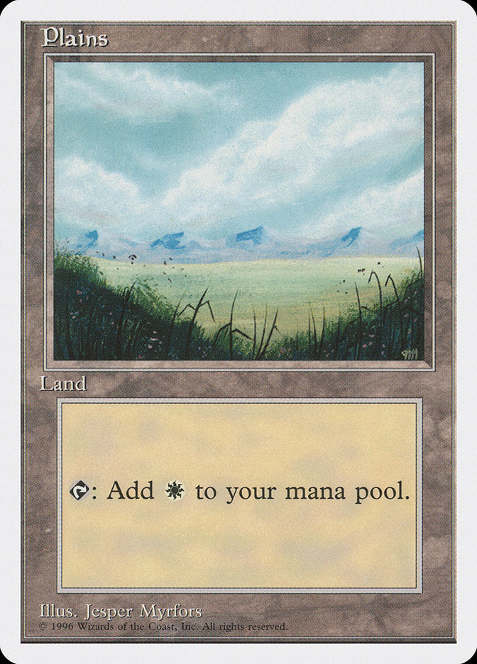 Plains (No Trees, Signature on Bottom Right) [Introductory Two-Player Set] | Enigma On Main