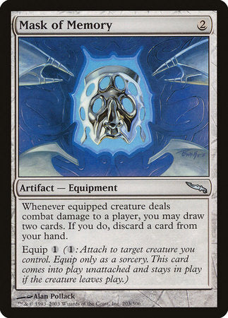 Mask of Memory [Mirrodin] | Enigma On Main