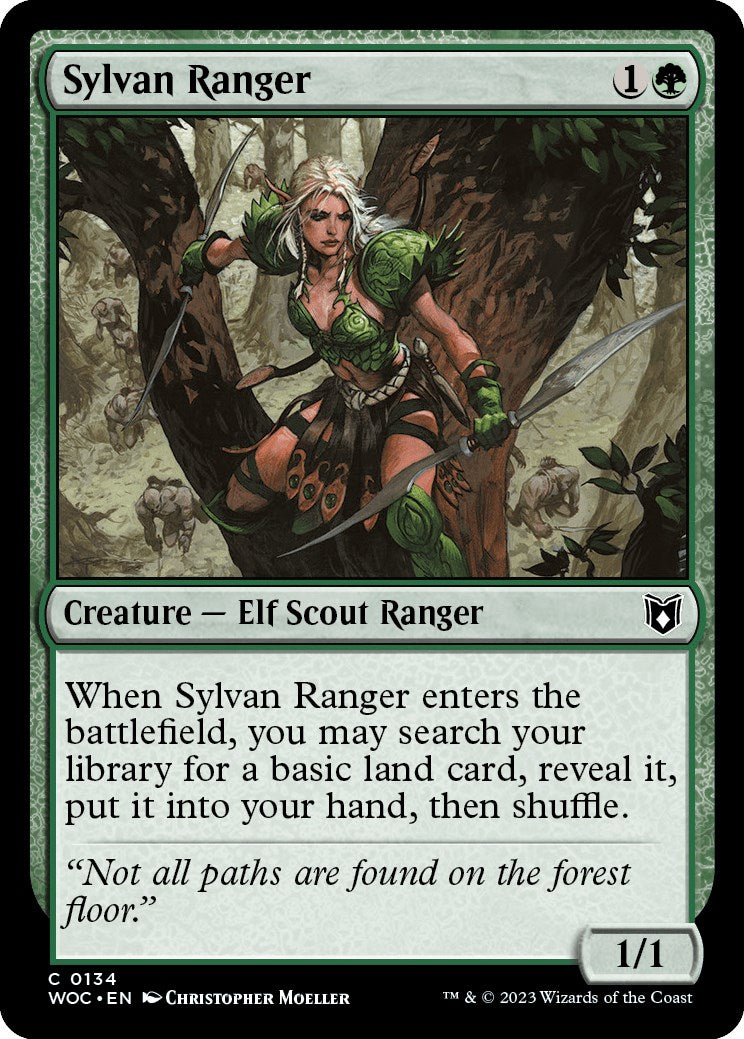 Sylvan Ranger [Wilds of Eldraine Commander] | Enigma On Main