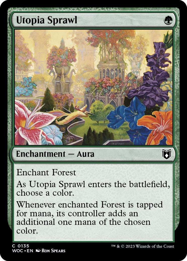 Utopia Sprawl [Wilds of Eldraine Commander] | Enigma On Main