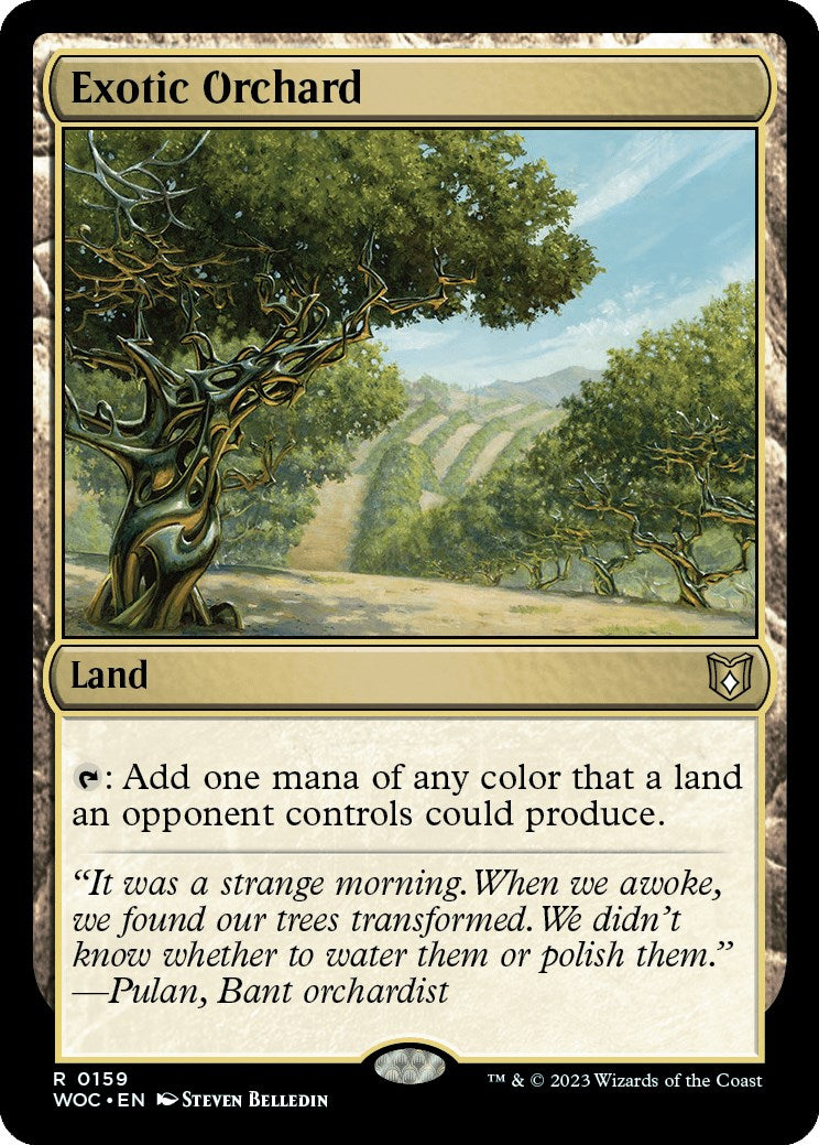 Exotic Orchard [Wilds of Eldraine Commander] | Enigma On Main