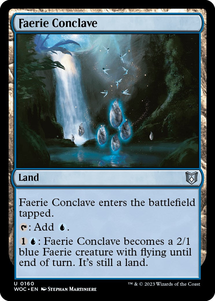 Faerie Conclave [Wilds of Eldraine Commander] | Enigma On Main