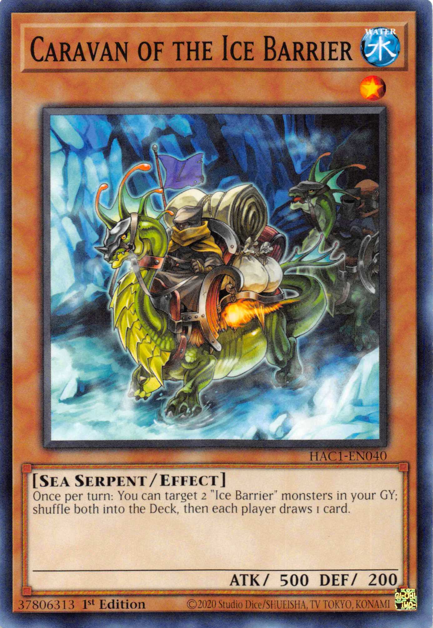 Caravan of the Ice Barrier [HAC1-EN040] Common | Enigma On Main