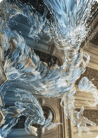 Splashy Spellcaster Art Card [Wilds of Eldraine Art Series] | Enigma On Main