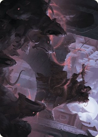 Gnawing Crescendo Art Card [Wilds of Eldraine Art Series] | Enigma On Main